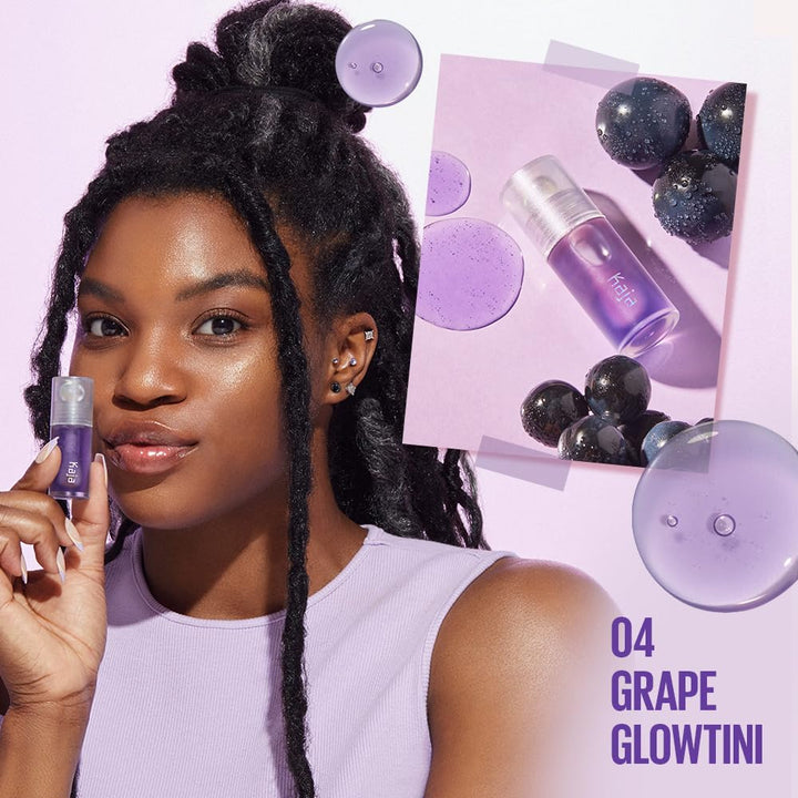 Kaja Juicy Glass Lip Plumper, 04 Grape Glowtini