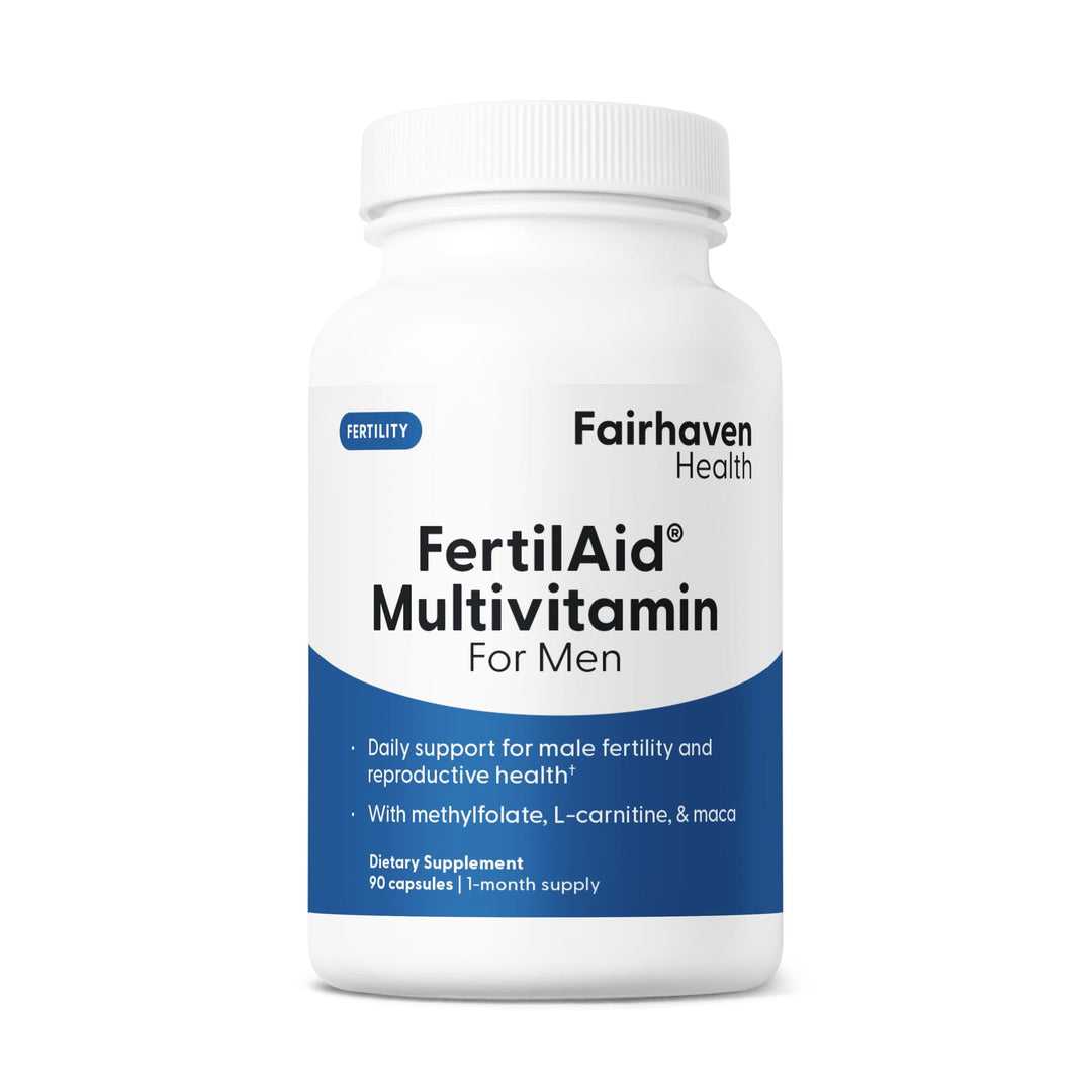 Fairhaven Health FertilAid for Men Fertility Supplement, 90 Count