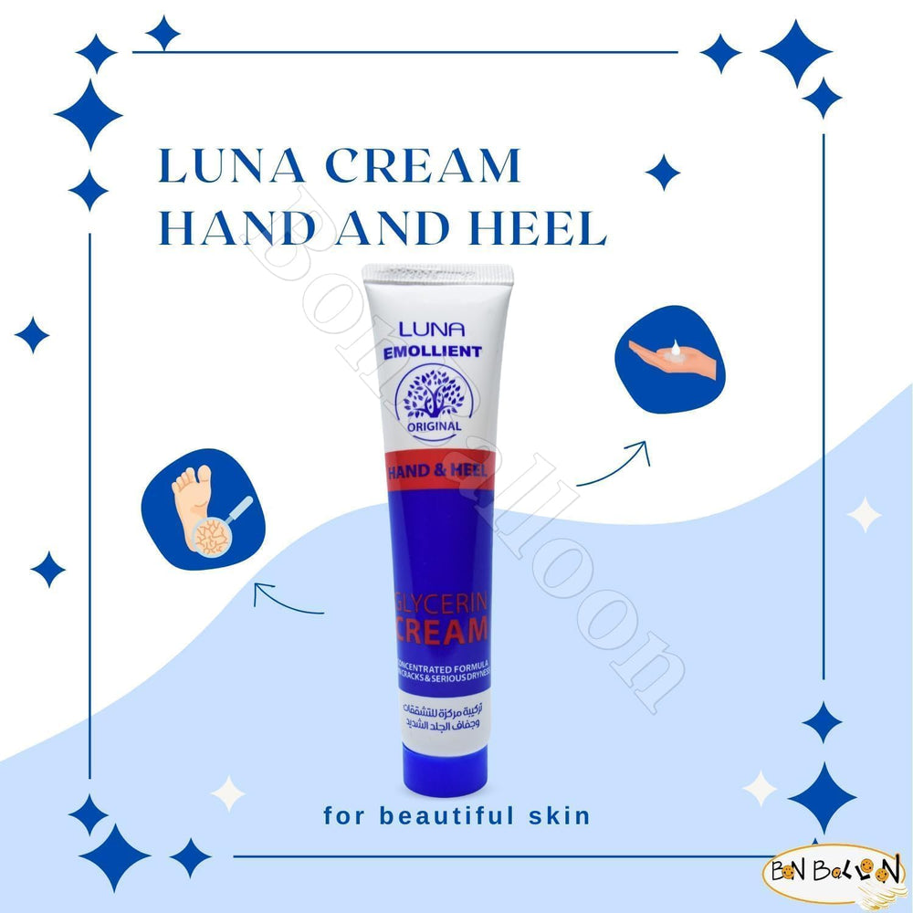 Luna Emollient Hand & Heel Cream, 1.4 oz