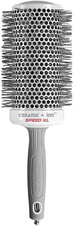 Olivia Garden Ceramic Ion Round Thermal Hair Brush, CIXL-65, 3 1/2