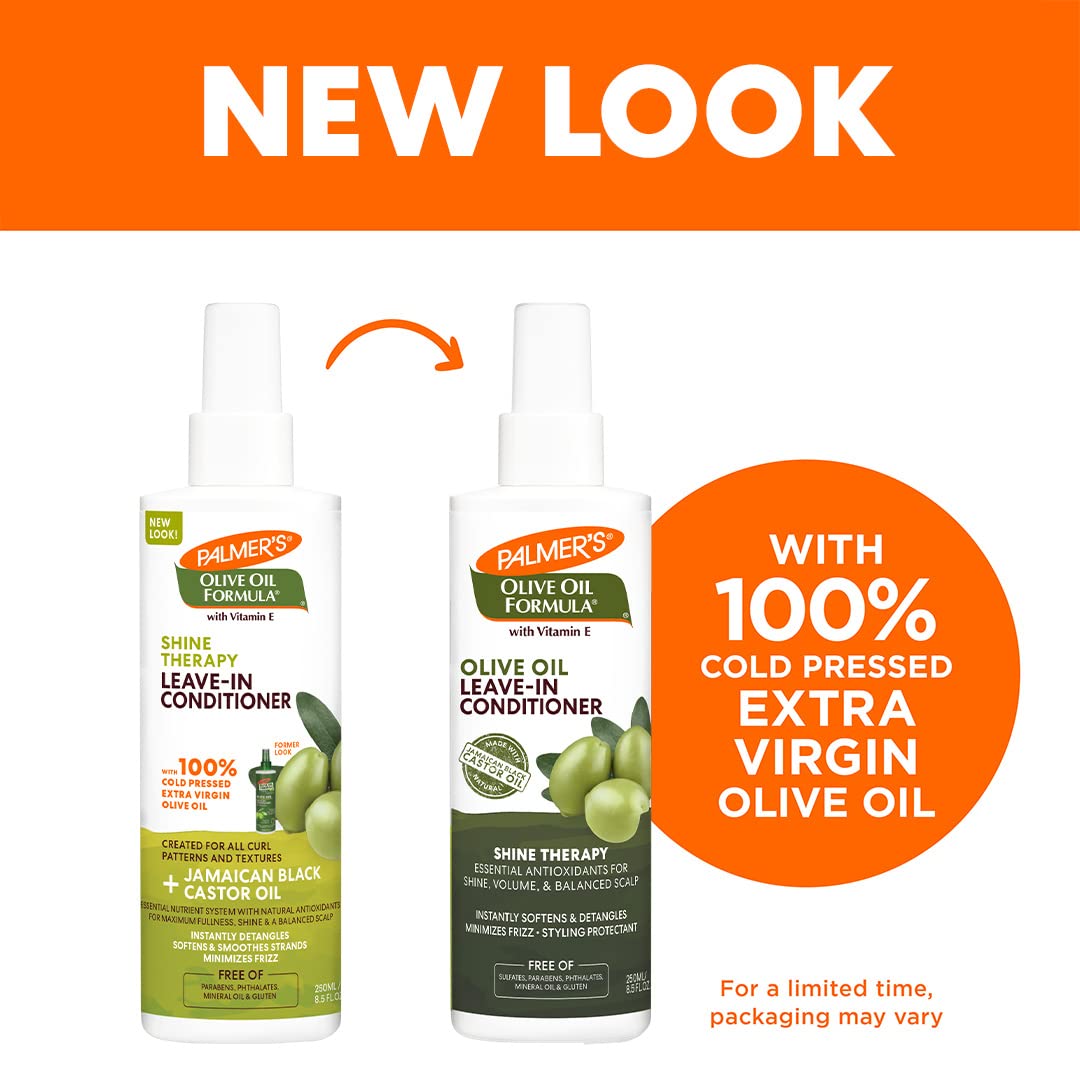 Palmer's Olive Oil Hair Shine Therapy Leave-In Conditioner Spray, 8.5 oz