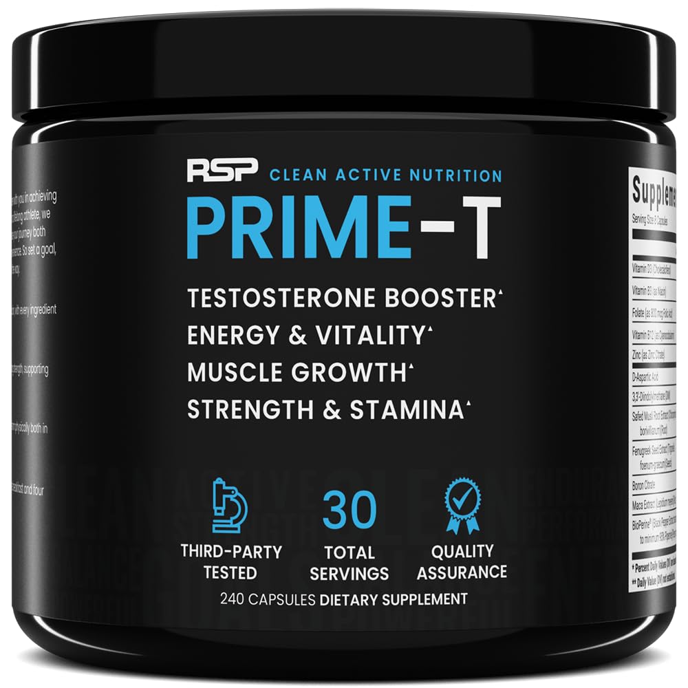 RSP NUTRITION Prime T, 30 Servings