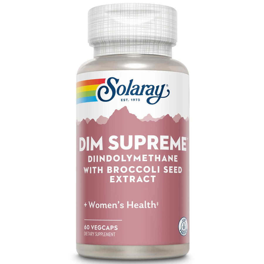 SOLARAY DIM Supreme, 100 mg, 60 Count