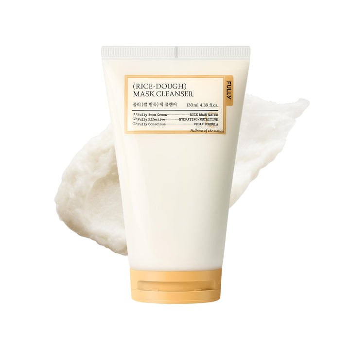 FULLY Rice-Dough Mask Cleanser, 4.39 fl oz