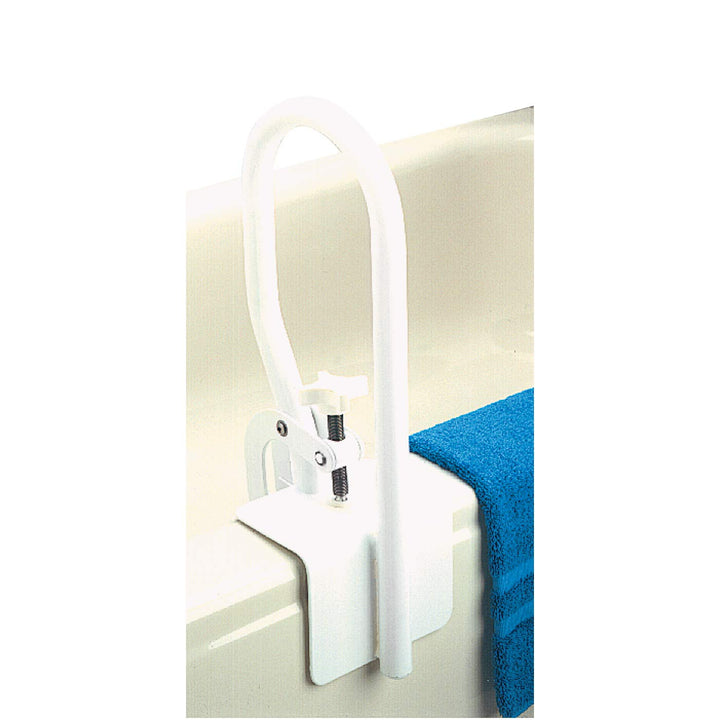 Carex White Bathtub Rail, 1 Count