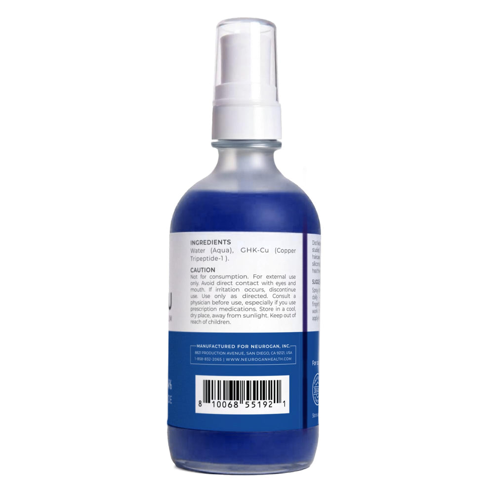 Neurogan GHK-Cu Hair and Scalp Serum, 4% Copper Peptides, 2400 mg