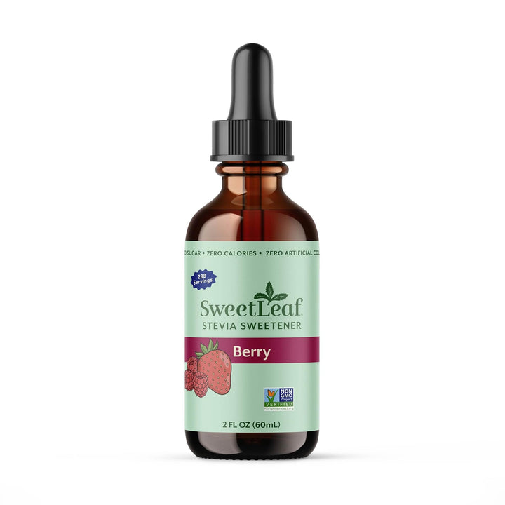 SweetLeaf Liquid Stevia Sweetener, Berry, 2 fl oz