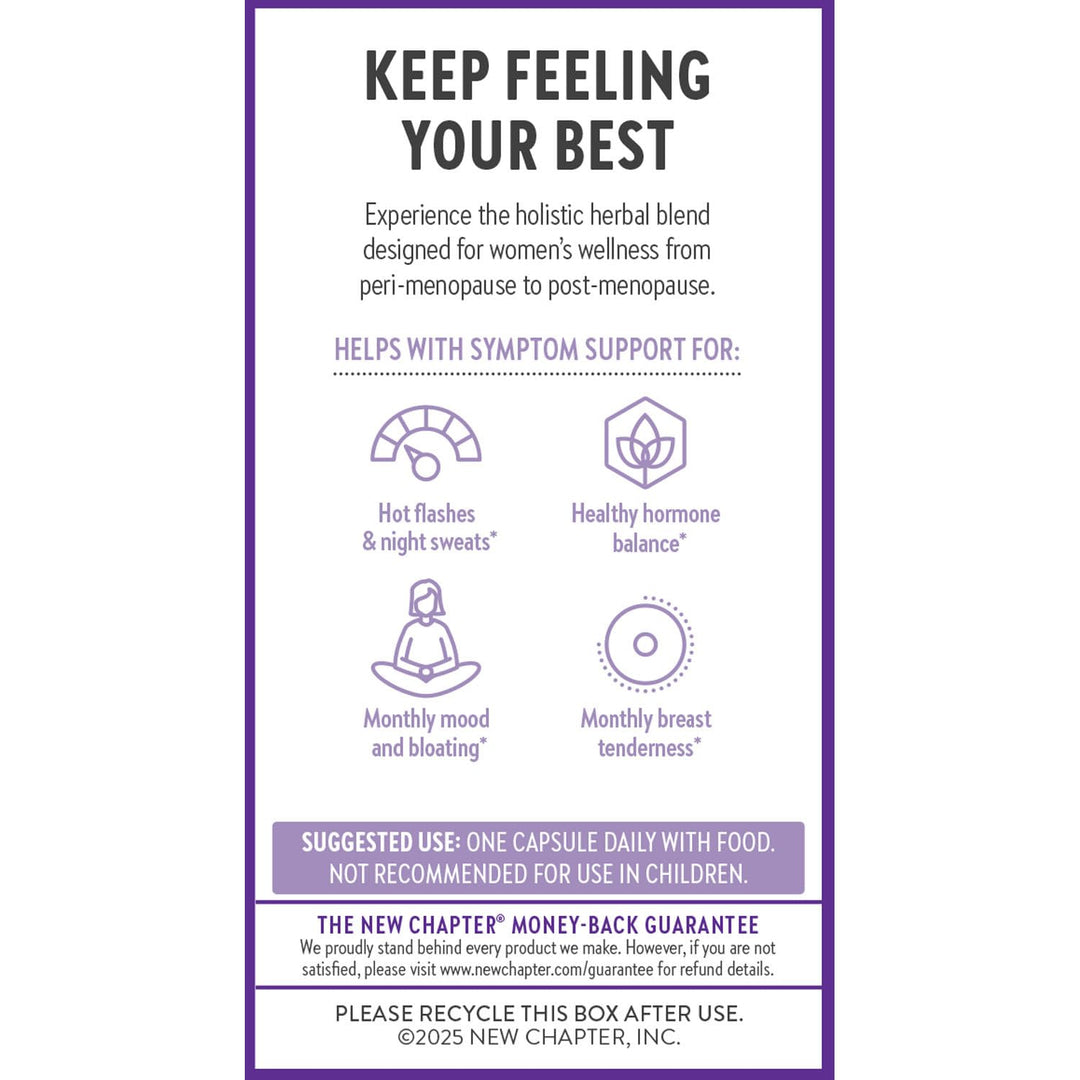 New Chapter Estrotone Menopause Supplement, 60 Count