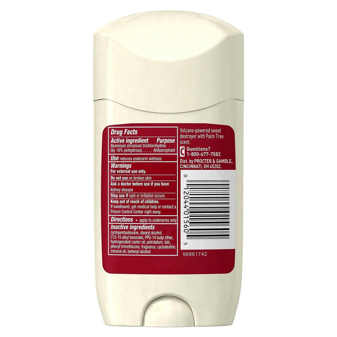 Old Spice Antiperspirant And Deodorant, Fiji With Palm Tree, Pack of 3