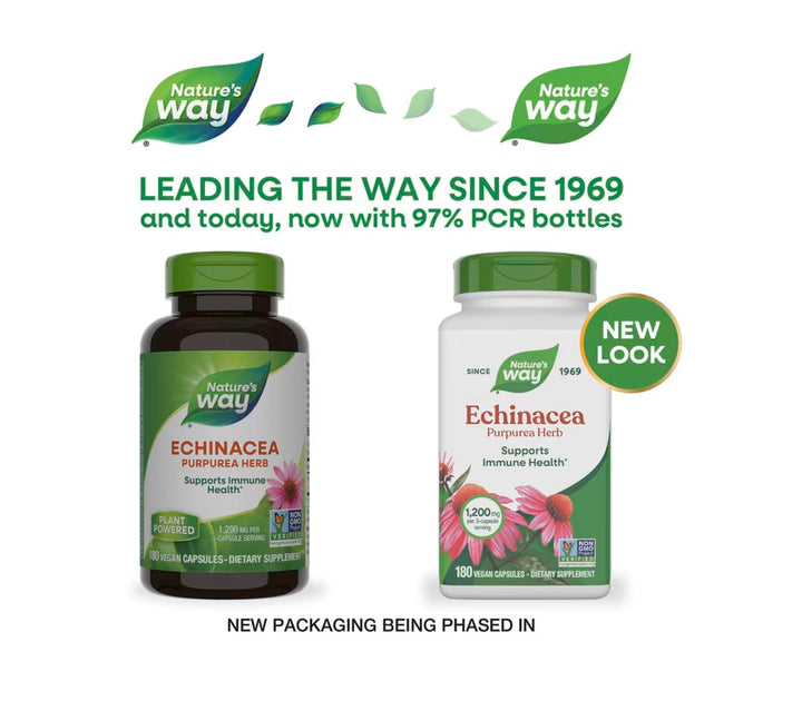 Nature's Way Echinacea Herb, 180 Count