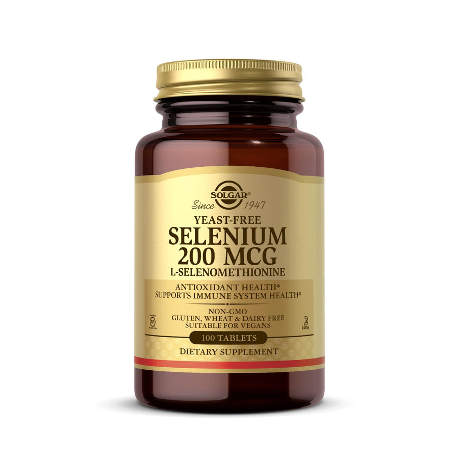 Solgar Yeast-Free Selenium 200 mcg, 100 Count