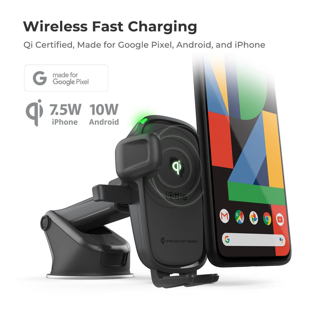 iOttie Easy One Touch Wireless Dashboard & Windshield Mount, Medium