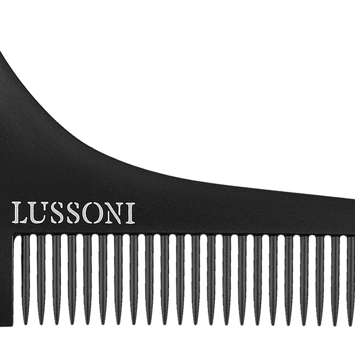 LUSSONI BC 600 Barber Comb, Black
