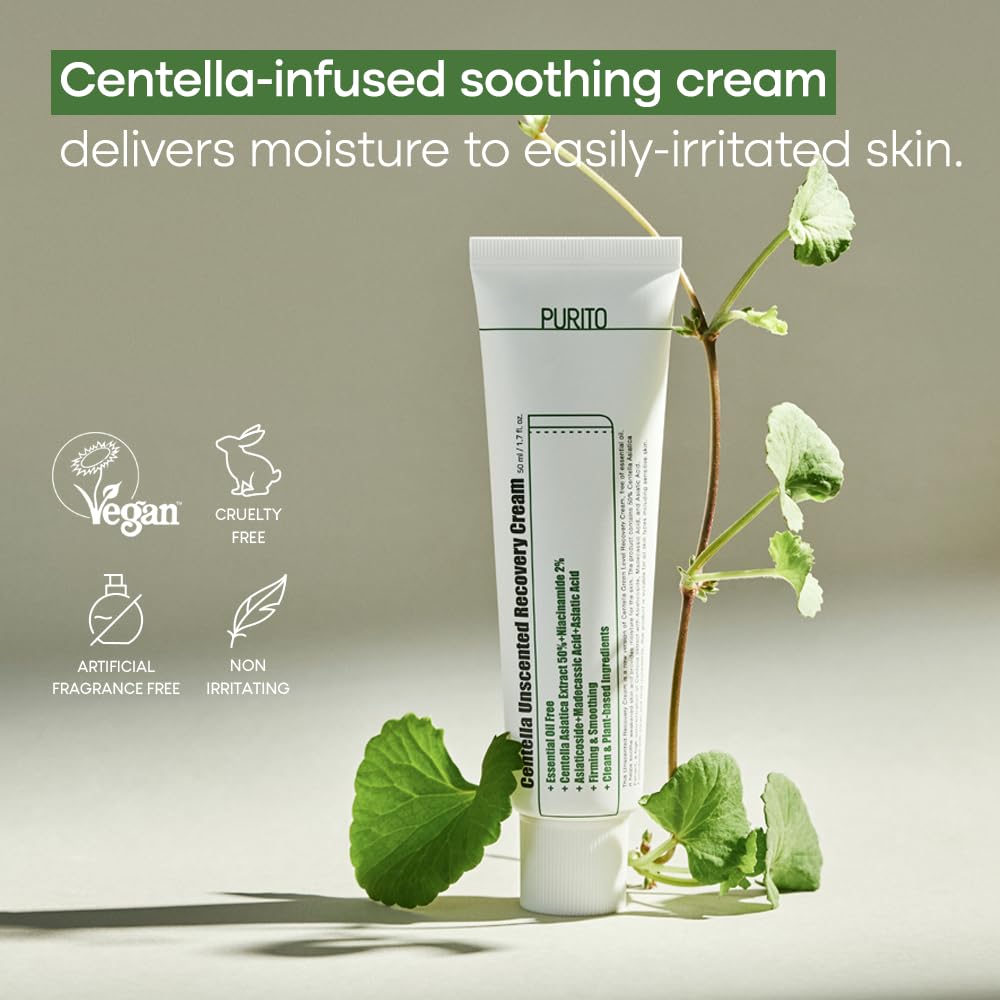 Purito Centella Unscented Recovery Cream