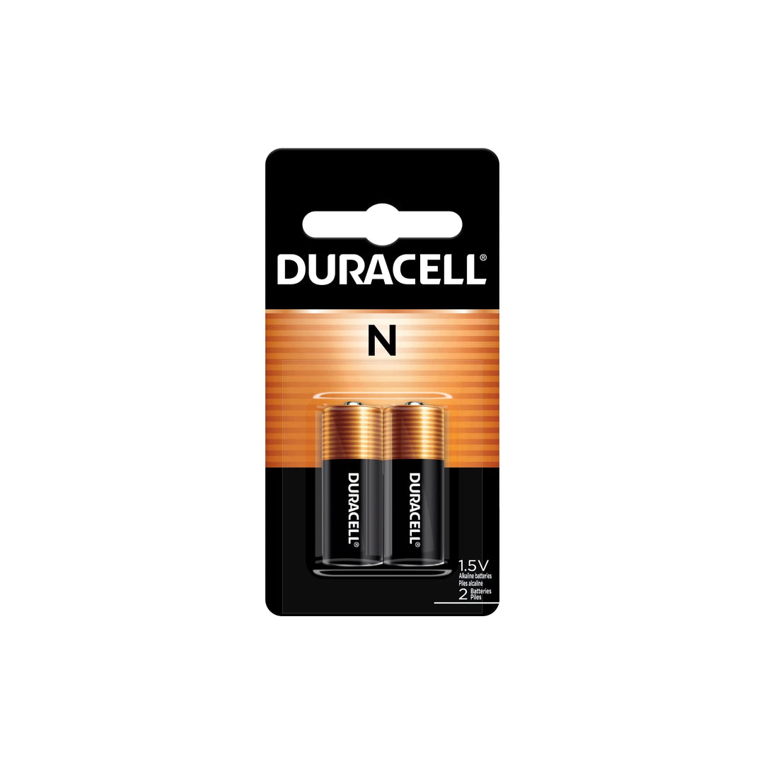 DURACELL N 1.5V Alkaline Battery, 2 Count
