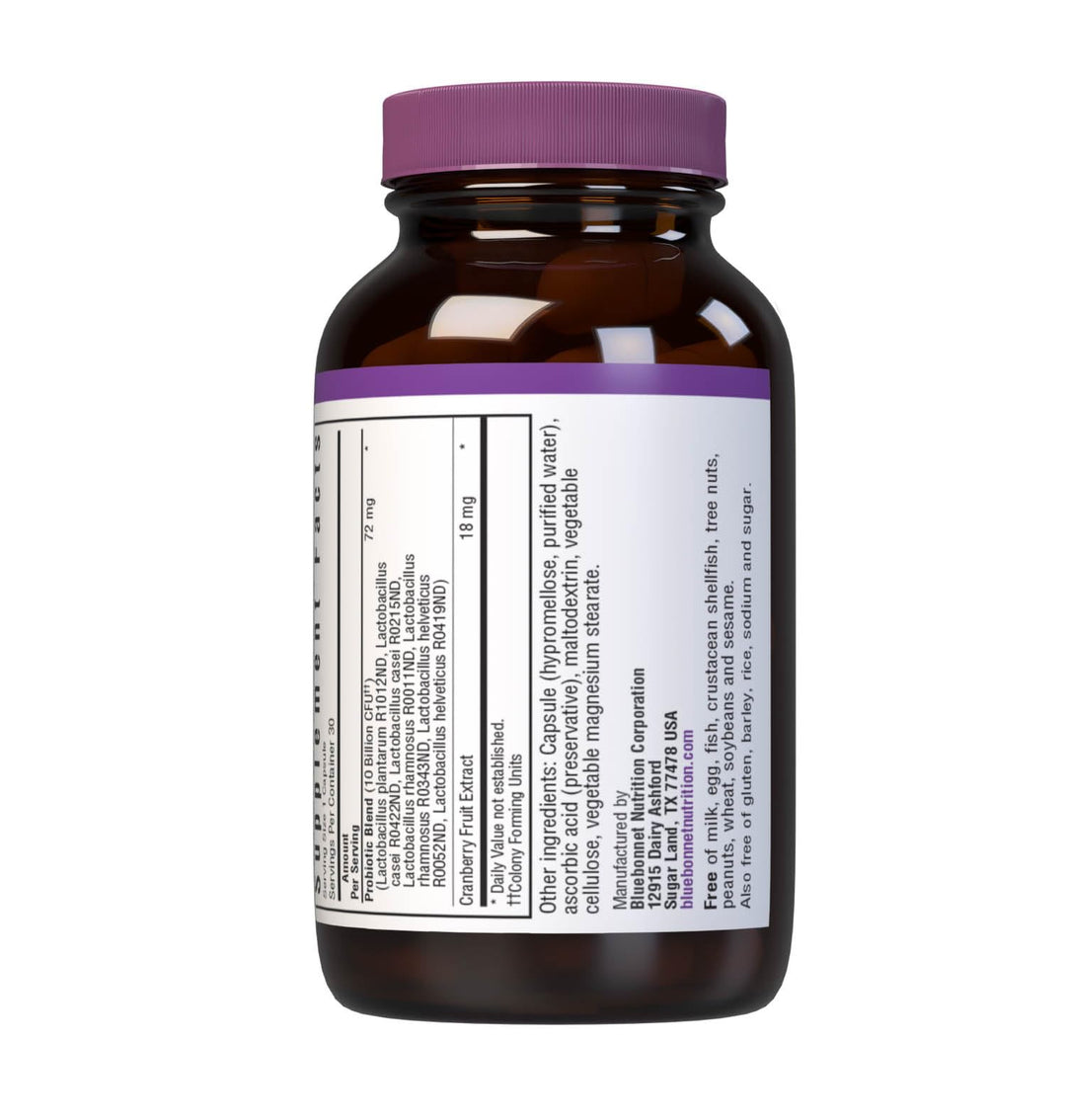 BlueBonnet Ladies' Probiotic and Cranberry, 10 Billion CFU, 30 Count