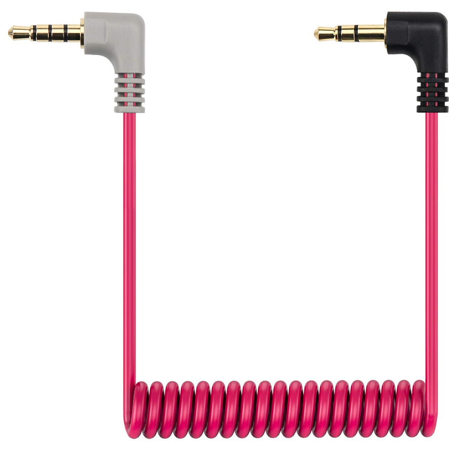 Ancable TRS to TRRS Cable, 3.5mm Male to Male Right Angle, 1 Count