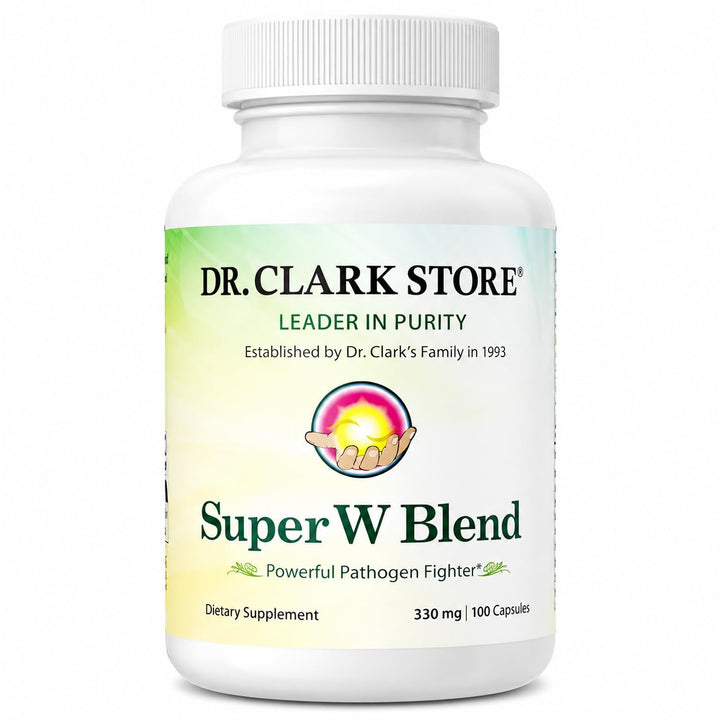 Dr Clark Store Wormwood Super W Blend, 330 mg, 100 Count