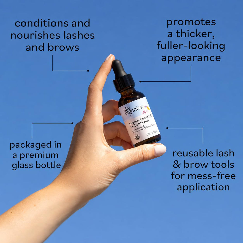 Sky Organics Organic Castor Oil, 1 fl oz