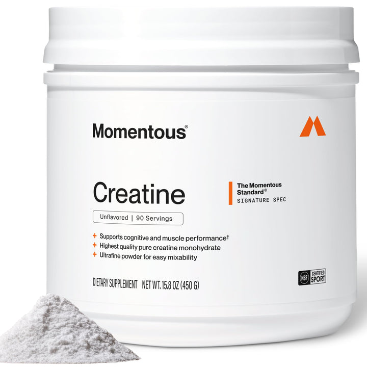 Momentous Creatine Monohydrate Powder, Unflavored