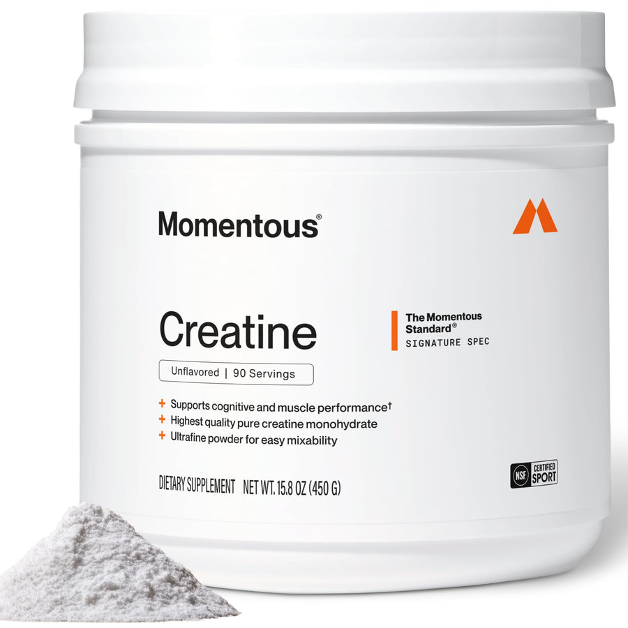 Momentous Creatine Monohydrate Powder, Unflavored