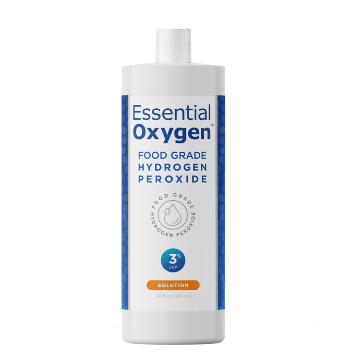 Essential Oxygen Hydrogen Peroxide 3%, Refill, 32 fl oz