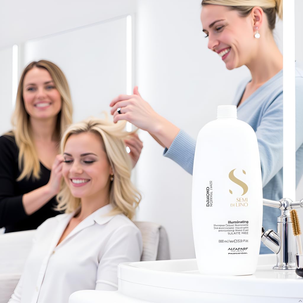ALFAPARF MILANO Semi di Lino Diamond Illuminating Shampoo