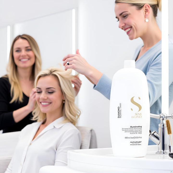 ALFAPARF MILANO Semi di Lino Diamond Illuminating Shampoo