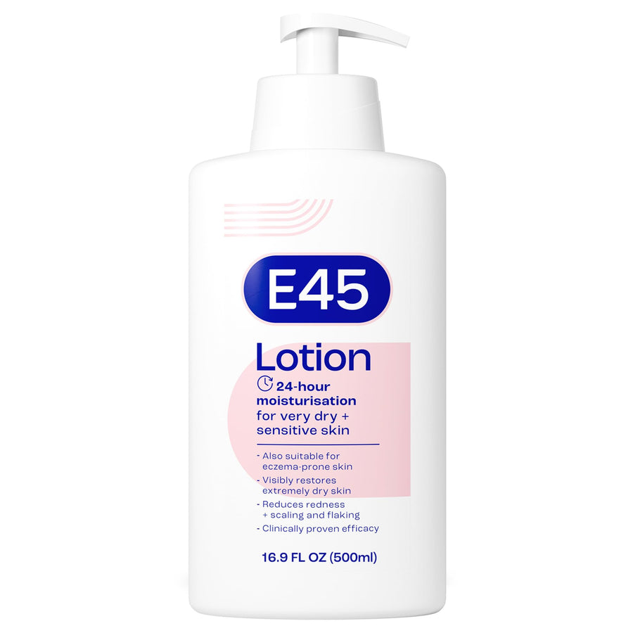E45 Dermatological Moisturising Body Lotion, 500 ml