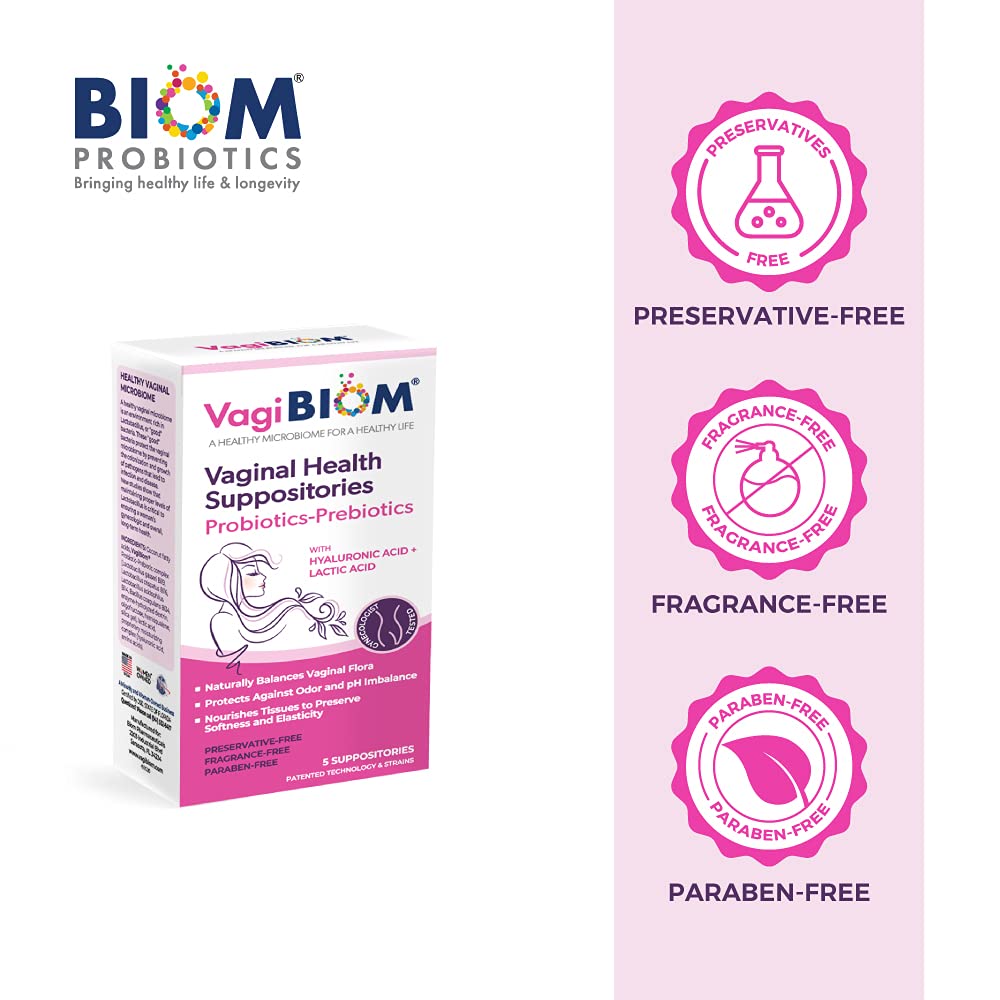 VagiBiom Lactobacillus Suppository