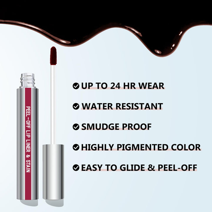 Cilrofelr Peel Off Lip Liner Stain, Mauve