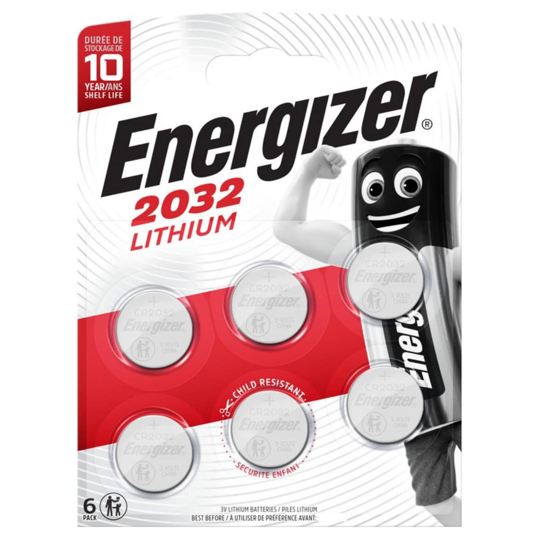 Energizer Max 2032 Battery, 6 Count