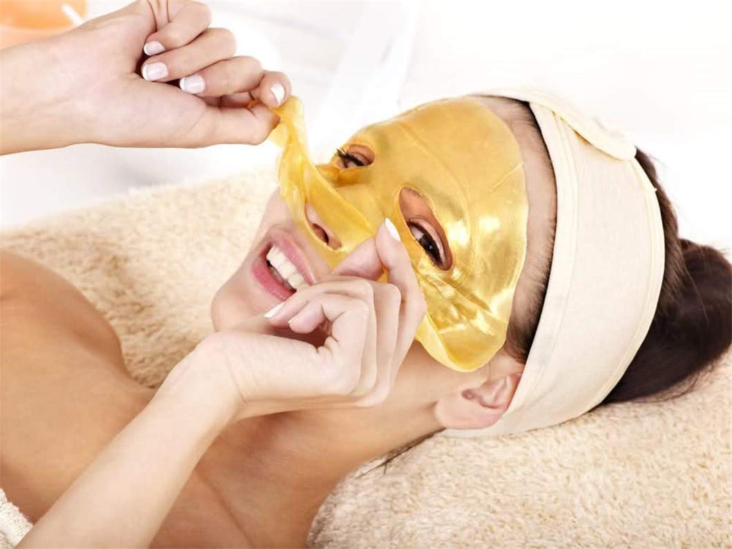 Ruzzut 24k Gold Facial Masks, 12 Count