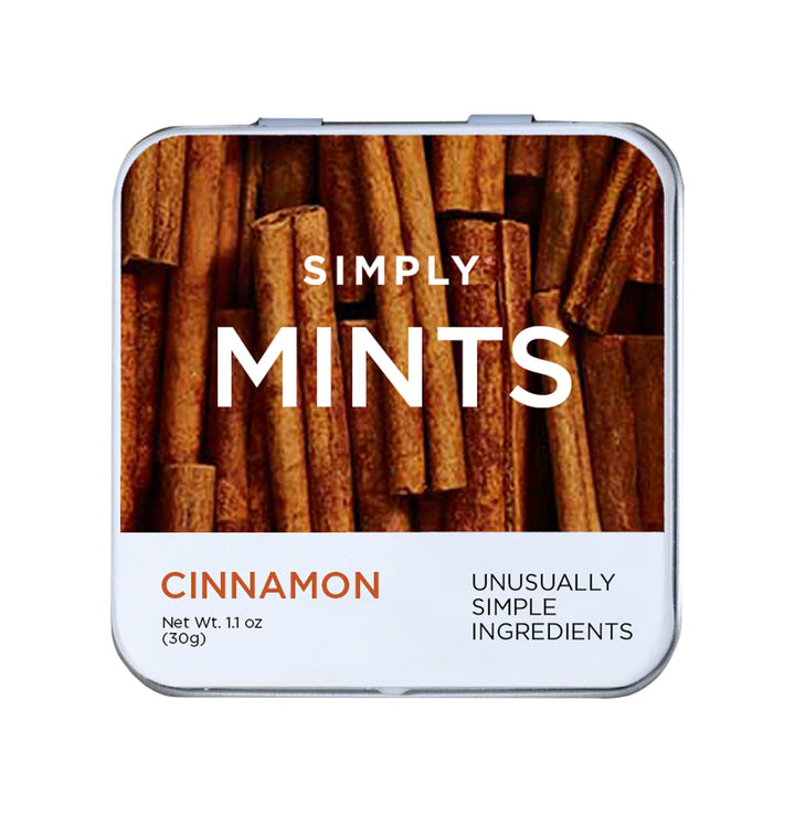 Simply Gum Breath Mints, Cinnamon, 6 Count