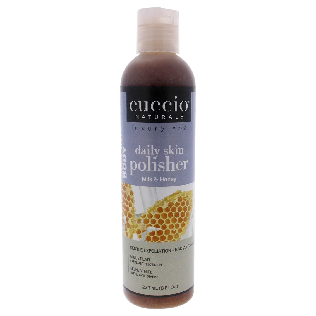 Cuccio Naturale Daily Skin Body Polisher, Milk And Honey, 8 oz