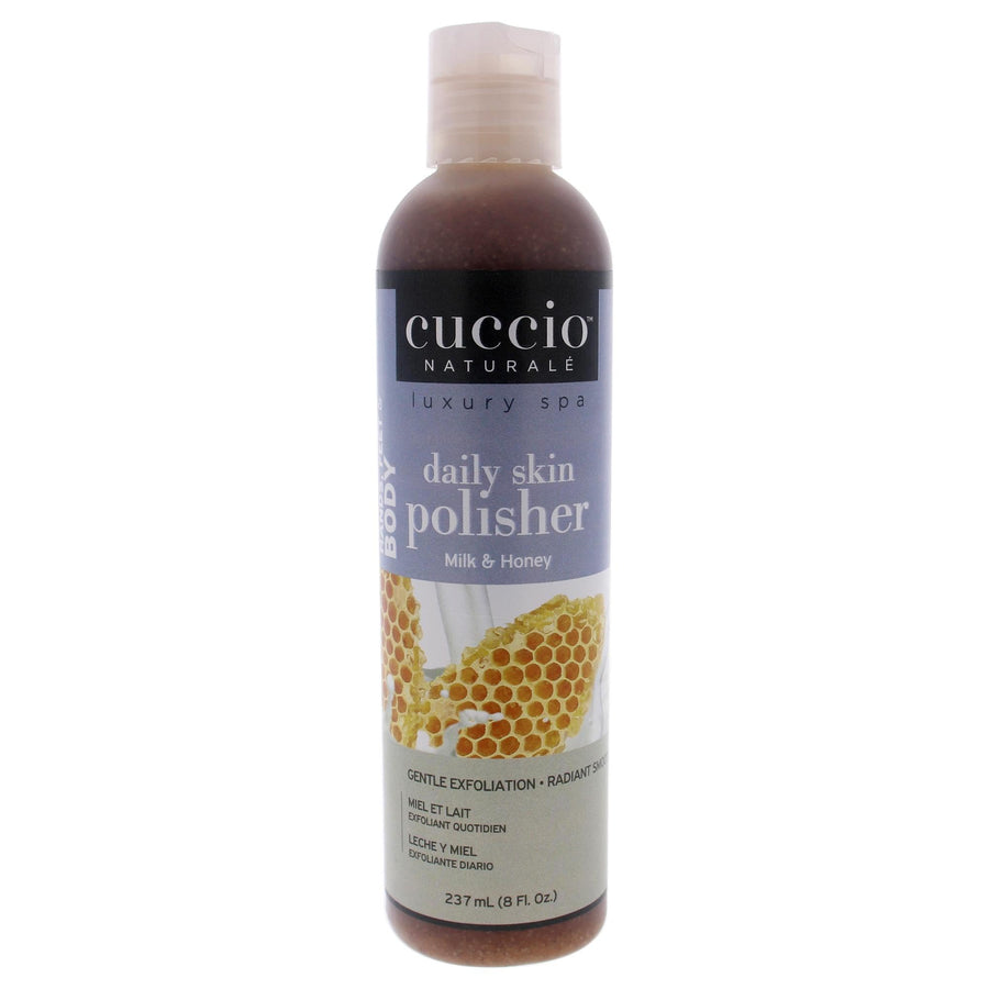 Cuccio Naturale Daily Skin Body Polisher, Milk And Honey, 8 oz