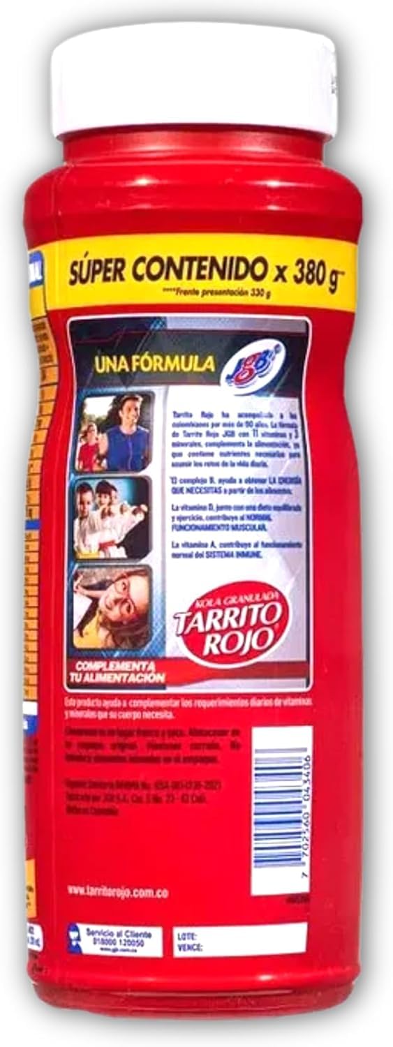 Yahve Kola Granulada Traditional Flavor, Pack of 2, 380 g