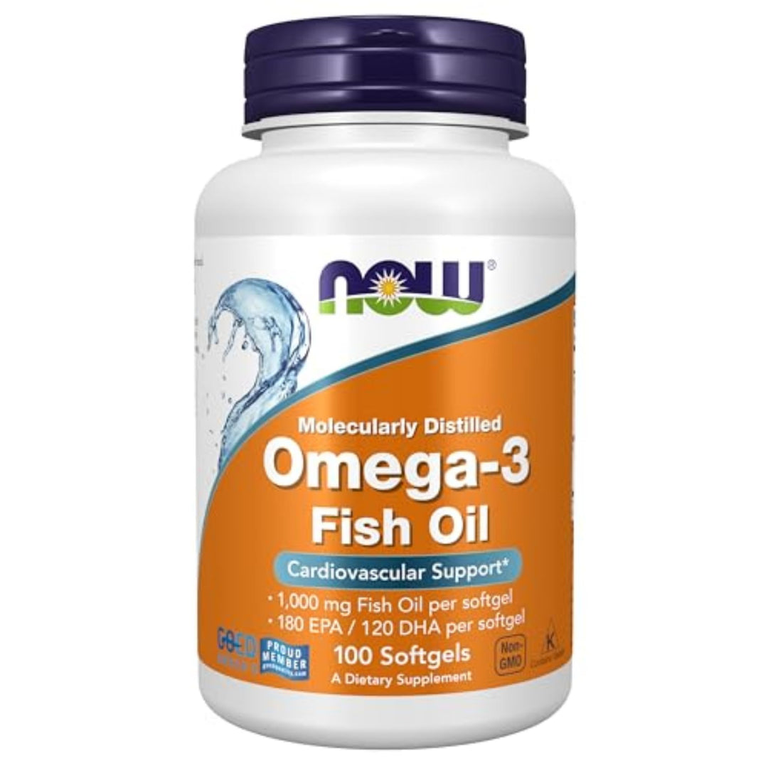 NOW Omega-3, 100 Count
