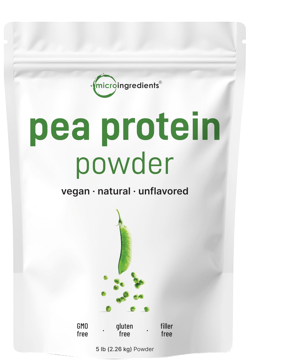 Micro Ingredients Pea Protein Powder, 5 lb