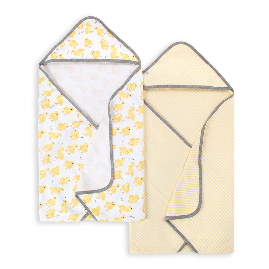 Burt's Bees Baby Hooded Towels, Little Ducks, 2 Count