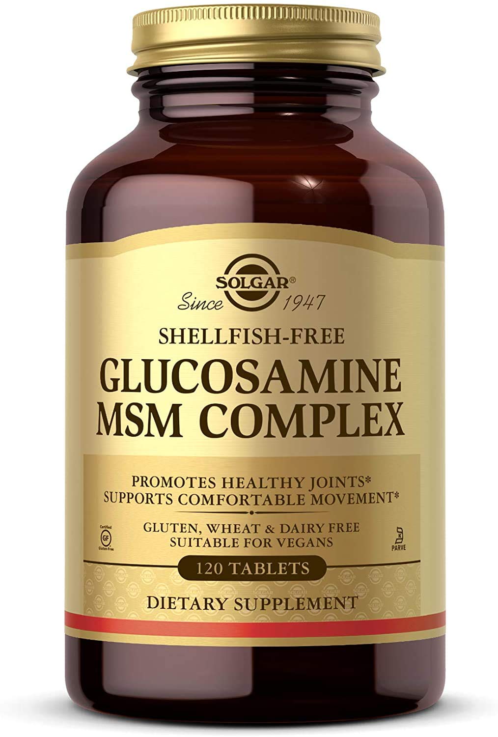 Solgar Glucosamine MSM Complex, 120 Count