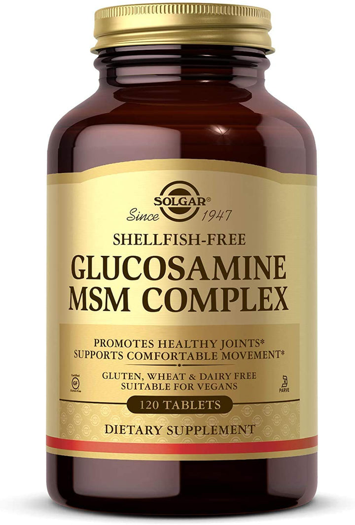 Solgar Glucosamine MSM Complex, 120 Count