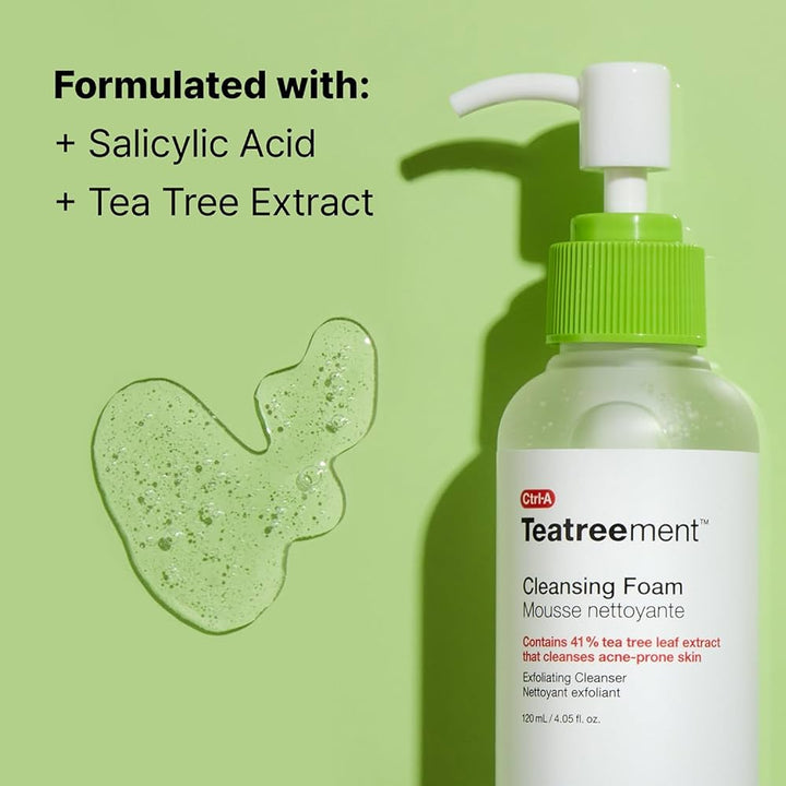 Ctrl+A Teatreement Cleansing Foam 120ml