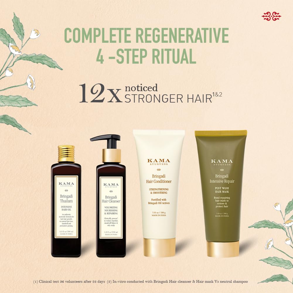 Kama Ayurveda Bringadi Intensive Hair Treatment, 100 ml