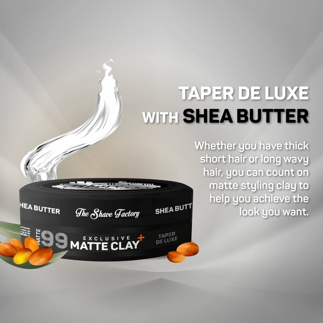 the shave factory Matte Clay, 150 ml