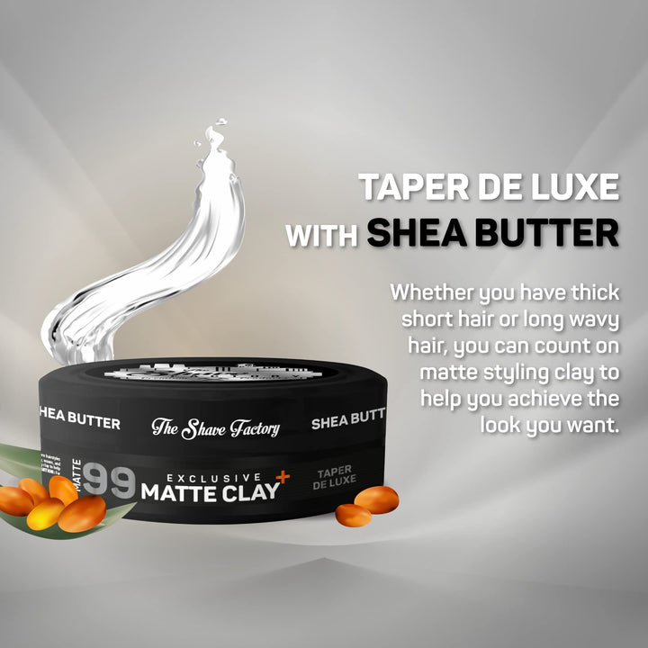 the shave factory Matte Clay, 150 ml
