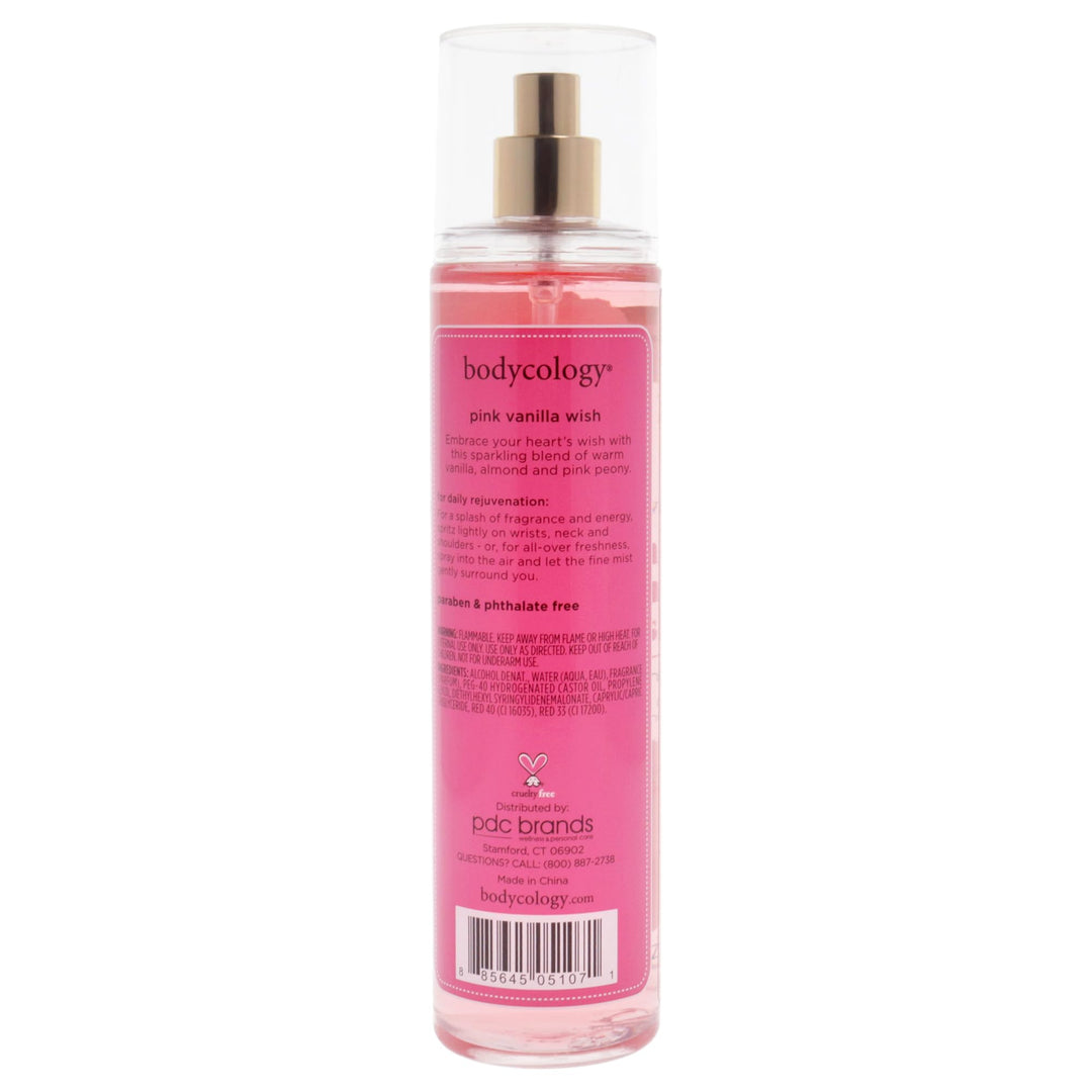 Bodycology Pink Vanilla Wish Fragrance Mist, 237 ml