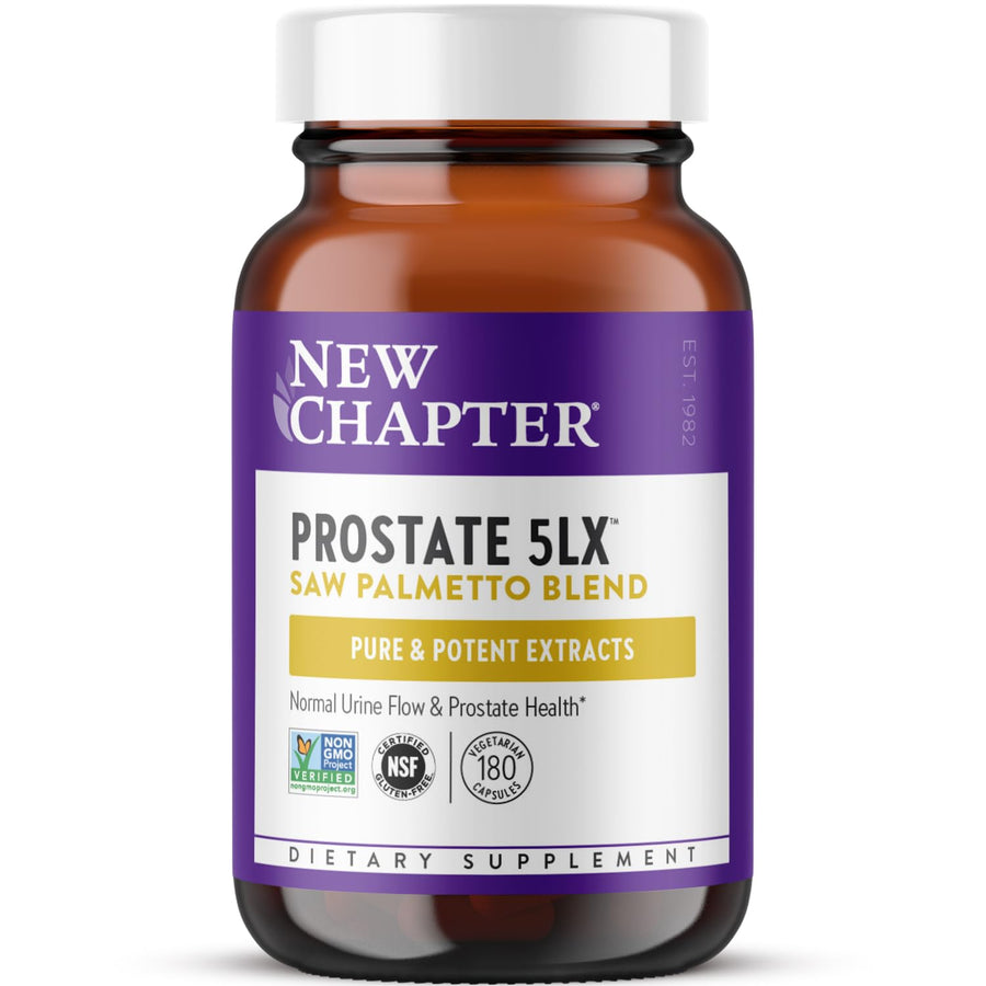 New Chapter Prostate 5LX Prostate Supplement, 180 Count
