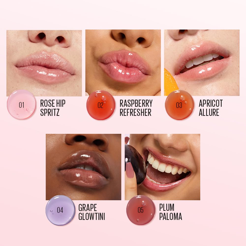 Kaja Juicy Glass Lip Plumper, 04 Grape Glowtini