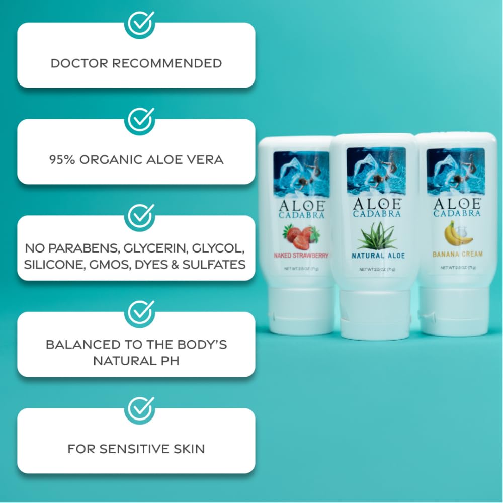 Aloe Cadabra Organic Natural Water Based Lube